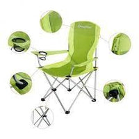 Kingcamp KC3818 Arm Quad Chair Green