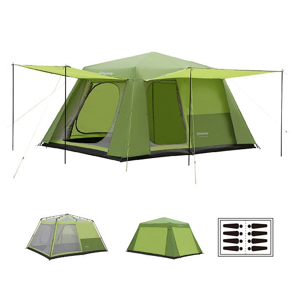 camp king tent KingCamp KT3098 Camp King Series Instant Breathable Camping Tent – adventurepoint.in