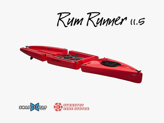 Point 65&#176;N SWEDEN KAYAK Rum Runner 11.5 - Red