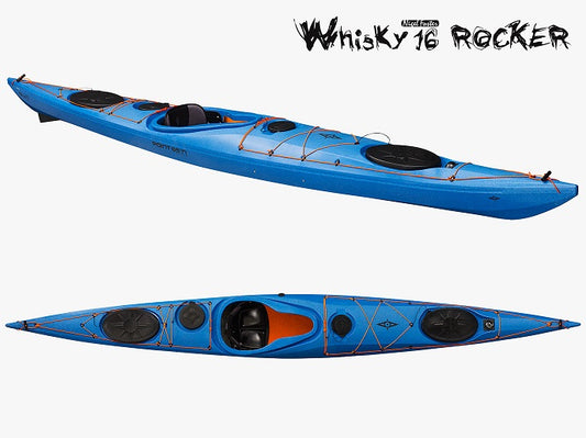 Point 65&#176;N SWEDEN KAYAK Whisky 16 Rocker Skeg Red