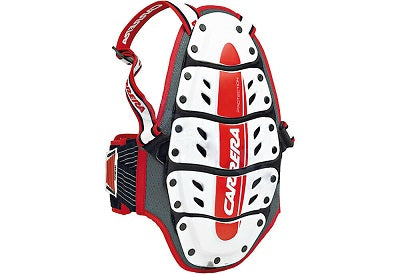 Carrera Back Protector SML5 Black White
