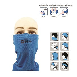 N RIT Tube 9 Cool Cool Multi Gaiter Blue