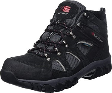 Karrimor Bodmin IV Waterproof Walking Hiking Boots MENS K748 Black Suede