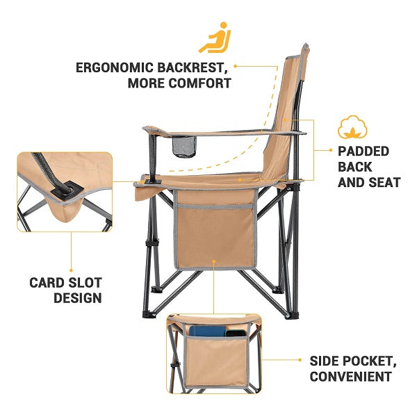 Kingcamp KC2216 Lotus B10 Chair Khakhi