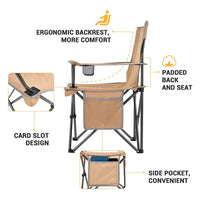 Kingcamp KC2216 Lotus B10 Chair Khakhi