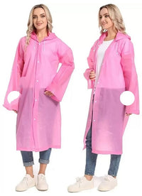 Outdoor Revolution Rain Coat Waterproof Hooded Outdoor Unisex Pink