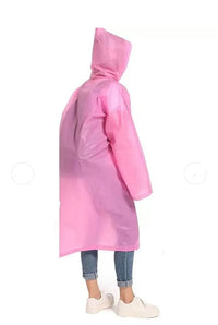 Outdoor Revolution Rain Coat Waterproof Hooded Outdoor Unisex Pink