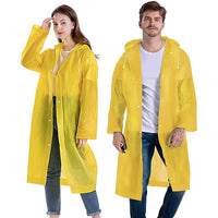 Outdoor Revolution Rain Coat Waterproof Hooded Outdoor Unisex Yellow