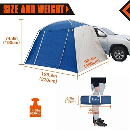 KingCamp KT4087 Awning Catania  Blue