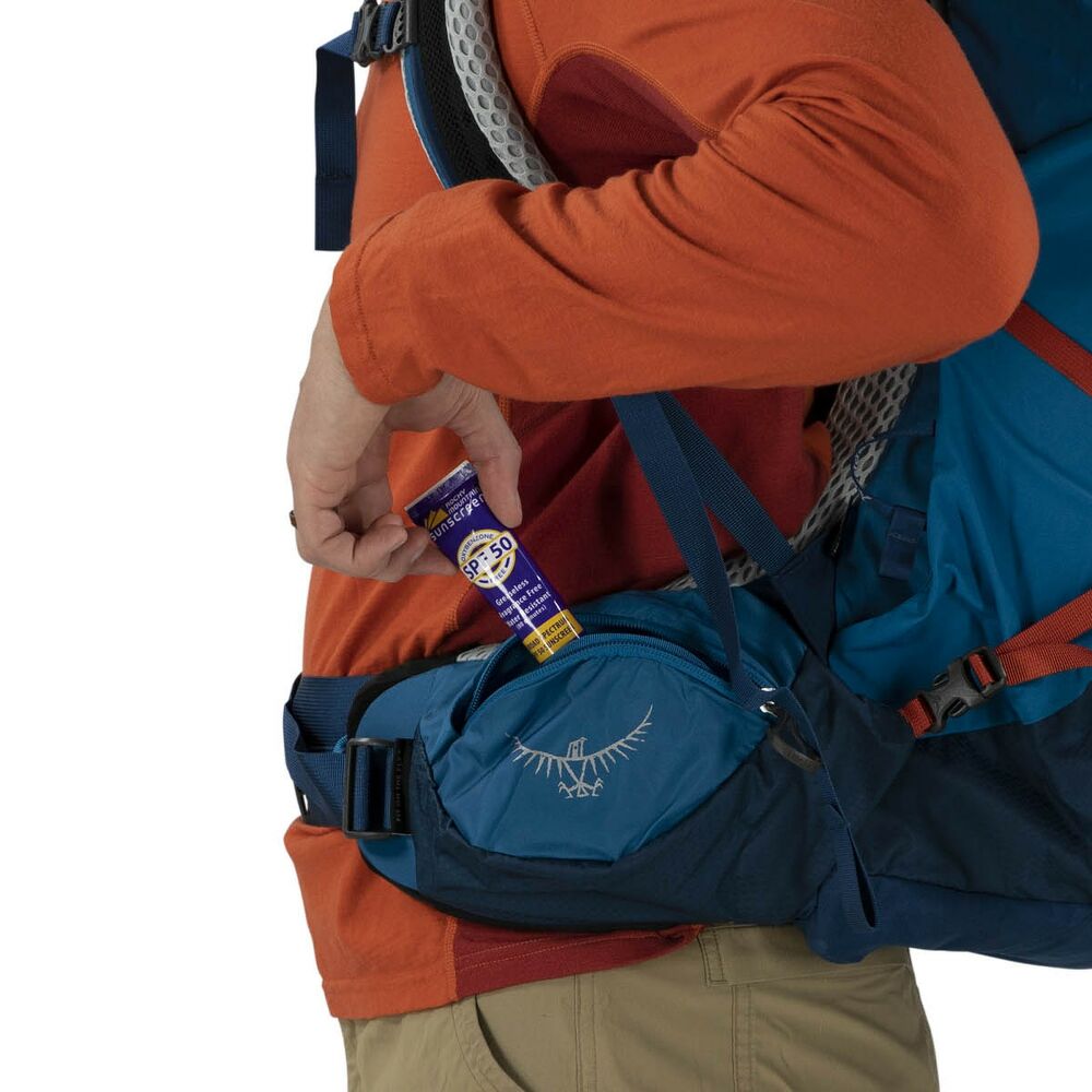 Osprey Atmos AG LT 65L NIGHT SHIFT/SCORIA BLUE